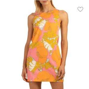 TRINA TURK Cosme Floral Cotton Blend Minidress